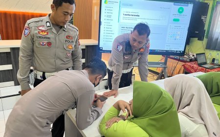 Polres Madiun Edukasi Pelajar, Kenalkan Pemanfaatan AI secara Bijak dan Bertanggung Jawab