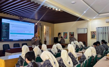 Polres Madiun Edukasi Pelajar, Dorong Pemanfaatan AI Secara Bijak dan Bertanggung Jawab