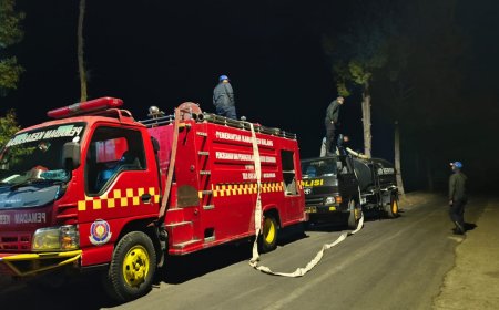 Polres Malang Terapkan Metode Sekat Jalur di Pos Jemplang, Cegah Api Karhutla Bromo Meluas