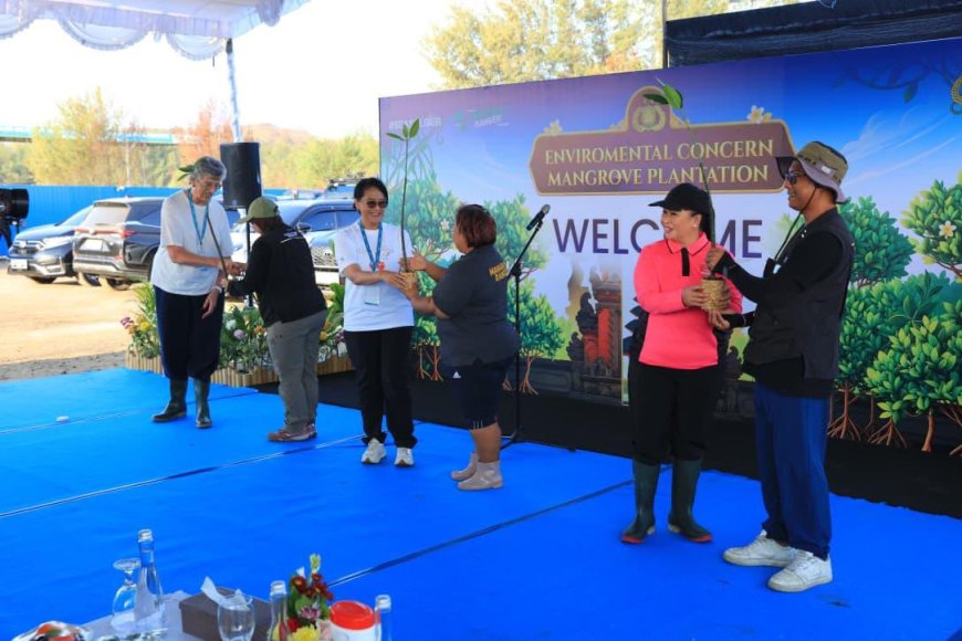 Presiden IAWP Tegaskan Kepedulian Polwan Dunia pada Kelestarian Alam Bali
